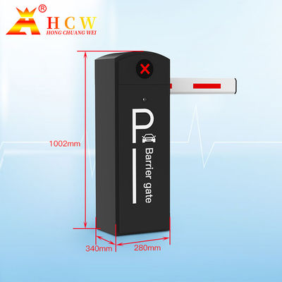 DC Motor Automatic Boom Parking Barrier Gate Straight Pole Or Folding Arm Barrier