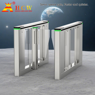 Servo Motor Barrier Turnstile Gate Pedestrian Security Turnstiles 0.3s High Speed