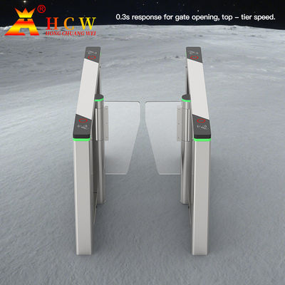 Servo Motor Barrier Turnstile Gate Pedestrian Security Turnstiles 0.3s High Speed