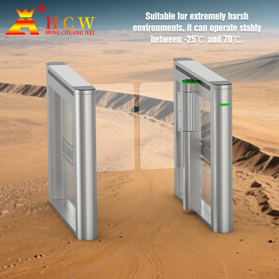 Safety Pedestrian Barrier Gate Supermarket Entrance Gate IP55 30-40 Persons / Min