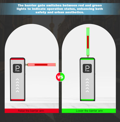 DC Servo Motor 200W Parking Barrier Gate with 1.3~6s Adjustable Lift and Drop Time and Working Noise Under 50db