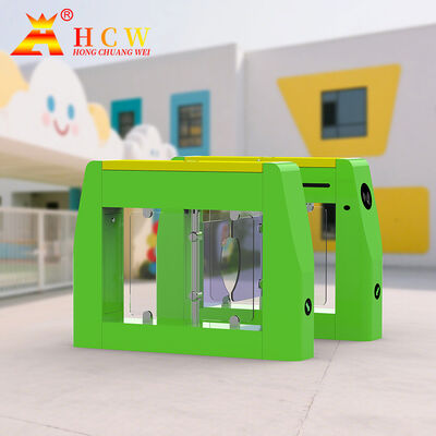 HCW Automatic Turnstile Gate - CW436 Children's Safety Series Width 30~40 people/minute Throughput and 3 Million Trouble-Free Runs
