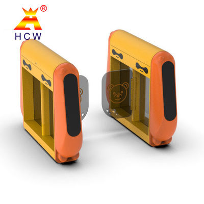 3.1cm Card Reading Swing Turnstile Gate 304 Stainless Steel