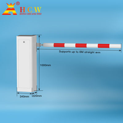 150W Automatic Fence Arm DC Boom Barrier Gate Access Control System for Car Parking and Traffic Barriers