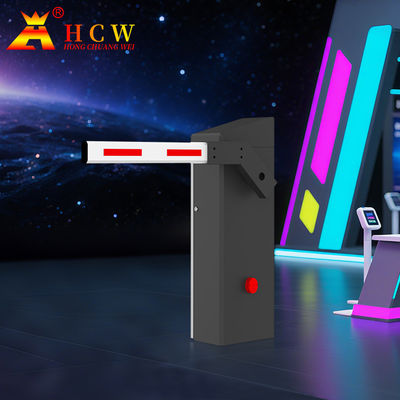 Intelligent Vehicle Park Barrier Machine , Remote Control Car Parking Pole Turnstile Gate
