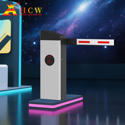 Intelligent Vehicle Park Barrier Machine , Remote Control Car Parking Pole Turnstile Gate