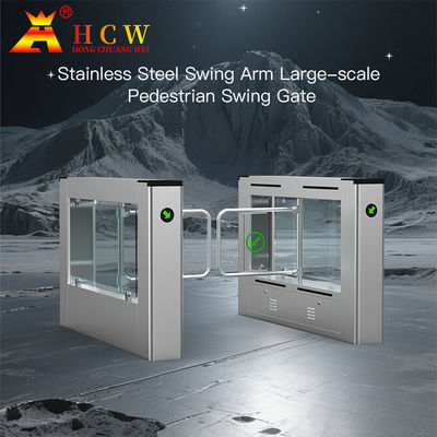 HCW OEM / ODM Механический качающийся барьер из нержавеющей стали Станция железнодорожного транспорта