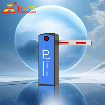 Автоматический шлагбаум HCW для парковки с регулируемой скоростью работы, шасси из холоднокатаной стали и алюминиевые/пенные стрелы для повышения безопасности