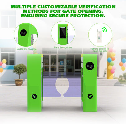 HCW Automatic Turnstile Gate - CW436 Children's Safety Series Width 30~40 people/minute Throughput and 3 Million Trouble-Free Runs